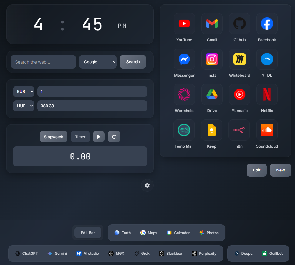 Screenshot 2 of NewTab 3.1.1